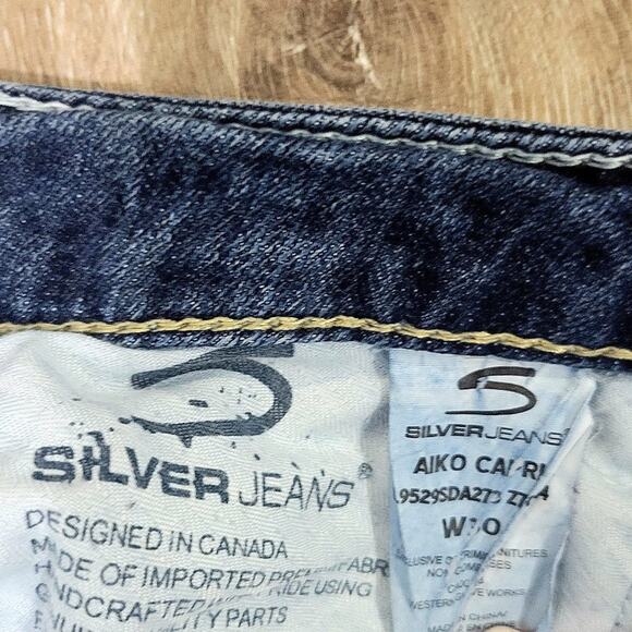 SILVER JEANS Aiko Capri Jeans Size 30 - Picture 6 of 6